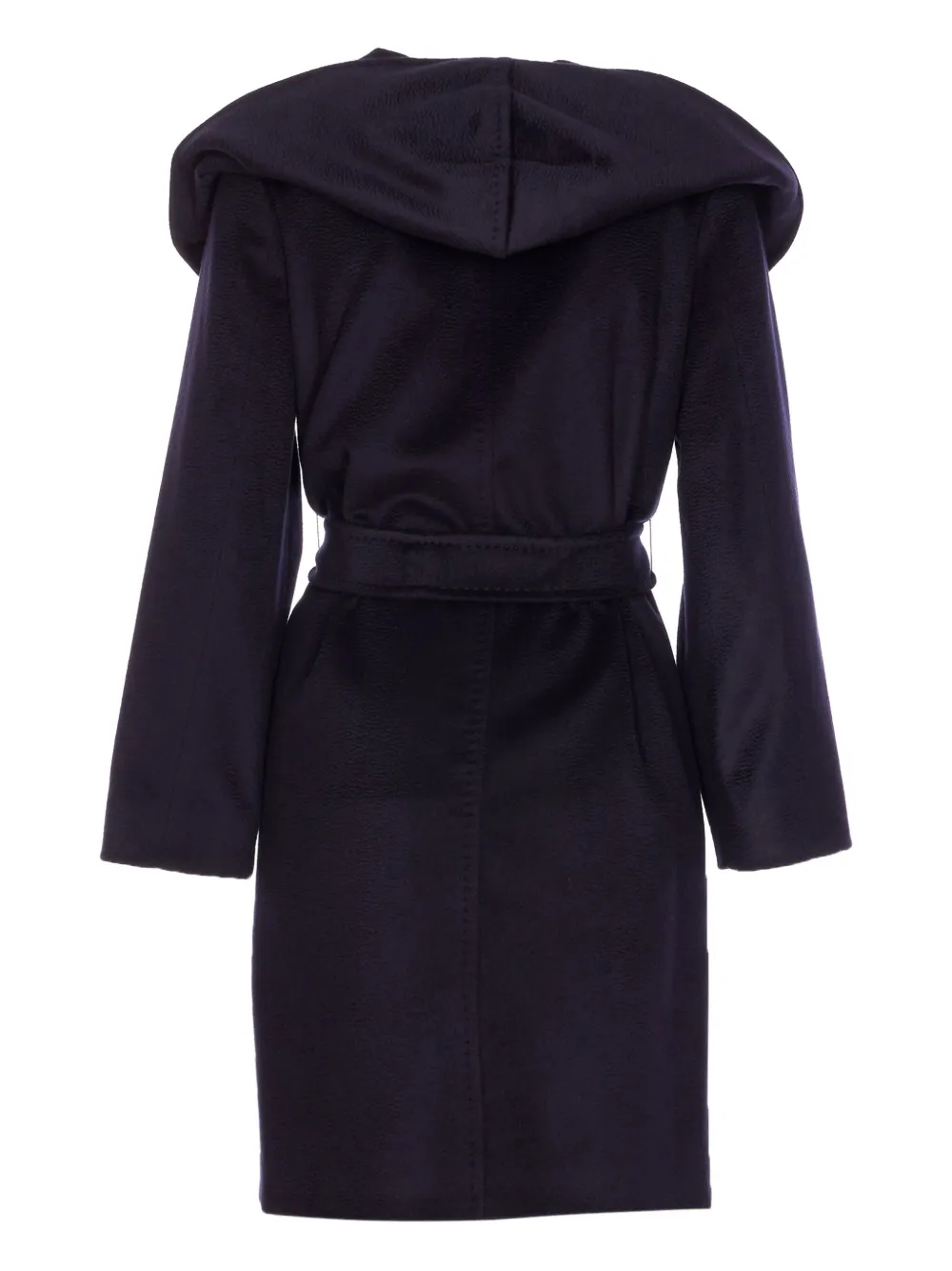 Max Mara belted coat - Blauw