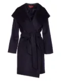 Max Mara belted coat - Blue