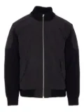 Moose Knuckles contrast-panel bomber jacket - Black