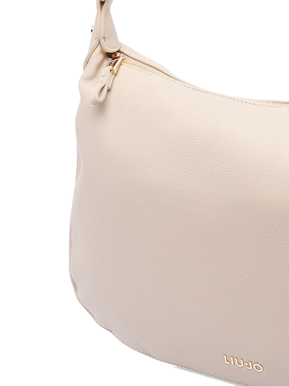 Liu •jo Medium Zip-detail Shoulder Bag In White