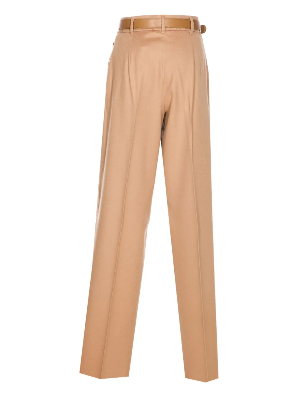 Max Mara pleated belted trousers - Beige