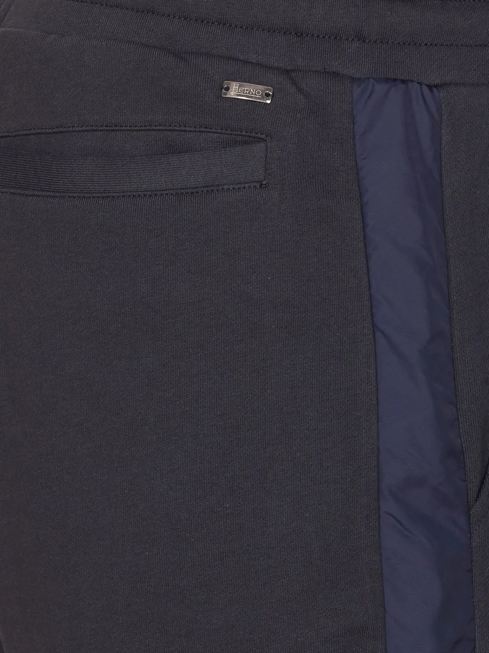 Herno Cargo Pocket Drawstring Elasticized In Gray