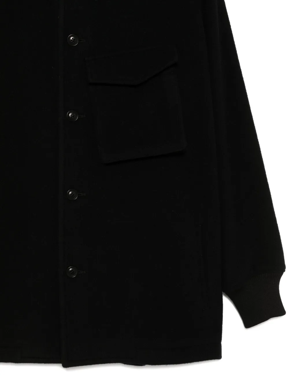 Y's Wool Jacket In Black