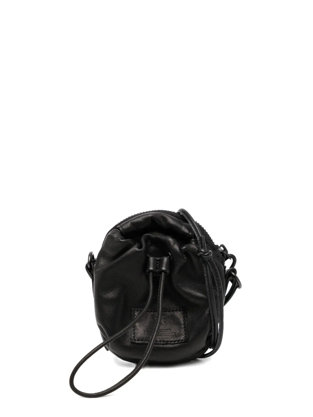 Y's Leather Mini Bag In Black