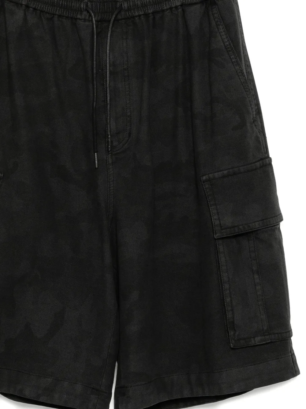 Juun.J Cargo shorts met meerdere zakken Zwart