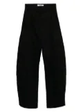 MSGM logo-patch trousers - Black