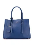 Prada Pre-Owned 2013-2025 Medium Saffiano Cuir Double satchel - Blue