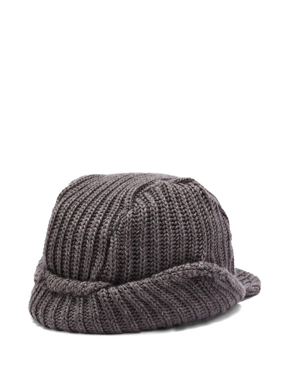 Needles Ribbed-knit Butterfly Beanie In Gray