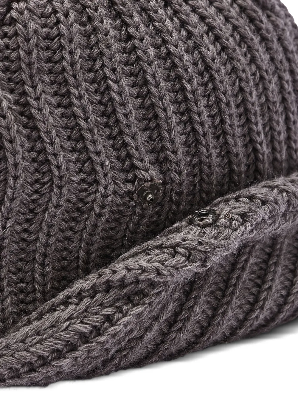 Needles リブニット ビーニー | グレー | FARFETCH JP