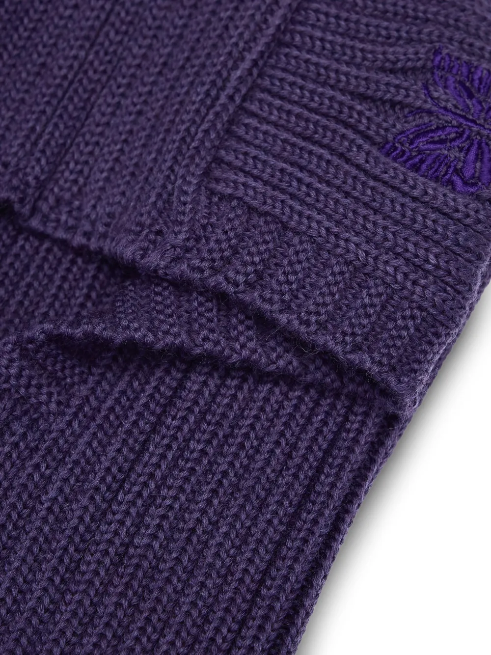 Needles embroidered ribbed wool balaclavas | Image 2