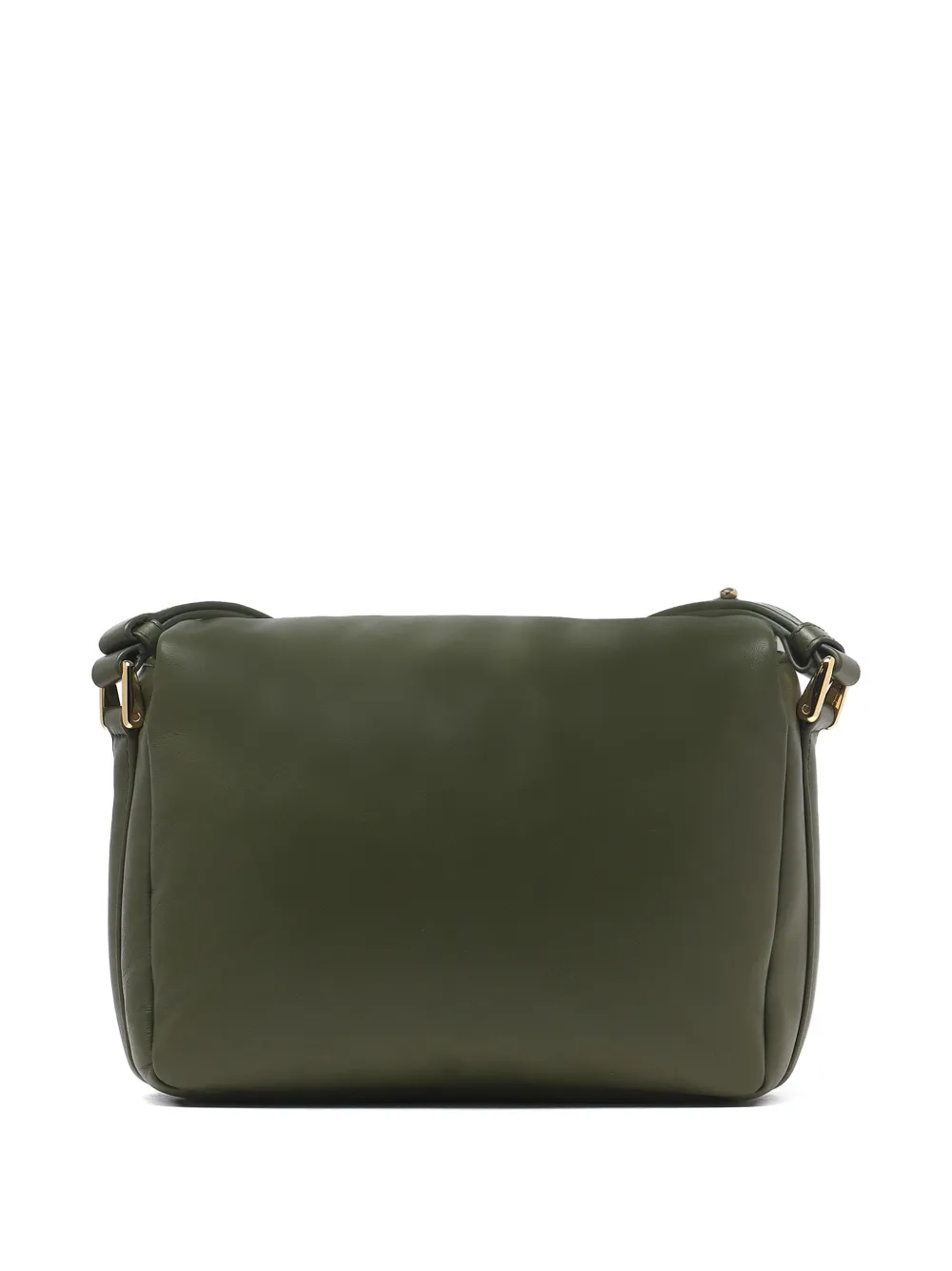 Apc Grace Flap-closure Leather Mini Bag In Green