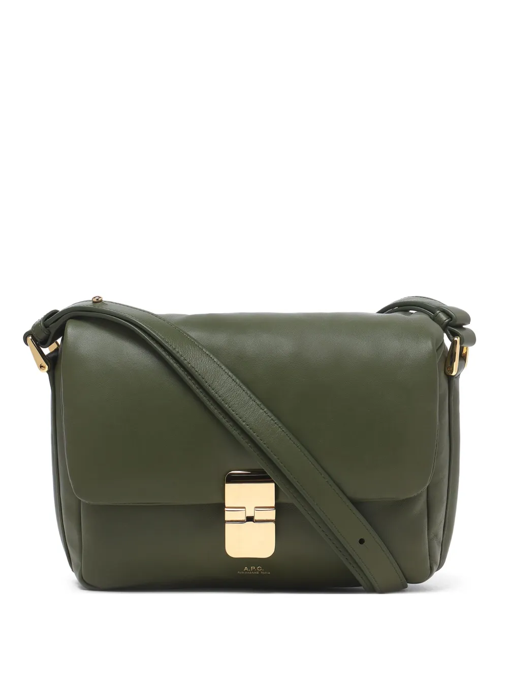 A.P.C. Grace レザーミニバッグ - グリーン A.P.C. Grace レザーミニバッグ - グリーン
