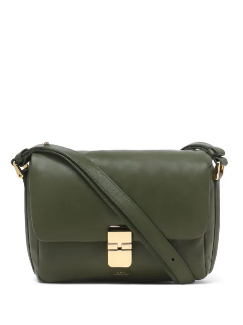 A.P.C. Grace flap-closure leather mini bag