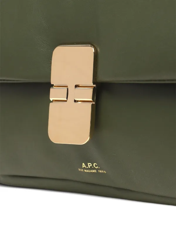 A.P.C. Grace レザーミニバッグ | グリーン | FARFETCH JP
