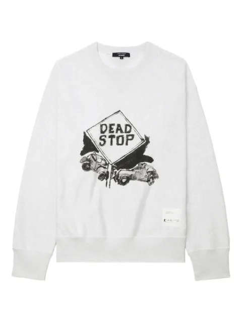 Comme des Garçons Homme dead stop graphic sweatshirt