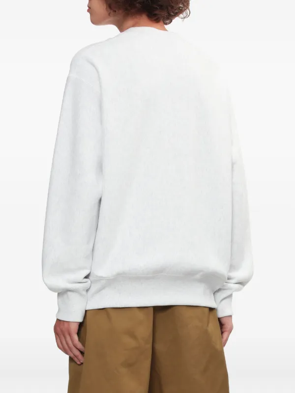 Comme Des Garçons Homme Dead Stop Graphic Sweatshirt | White