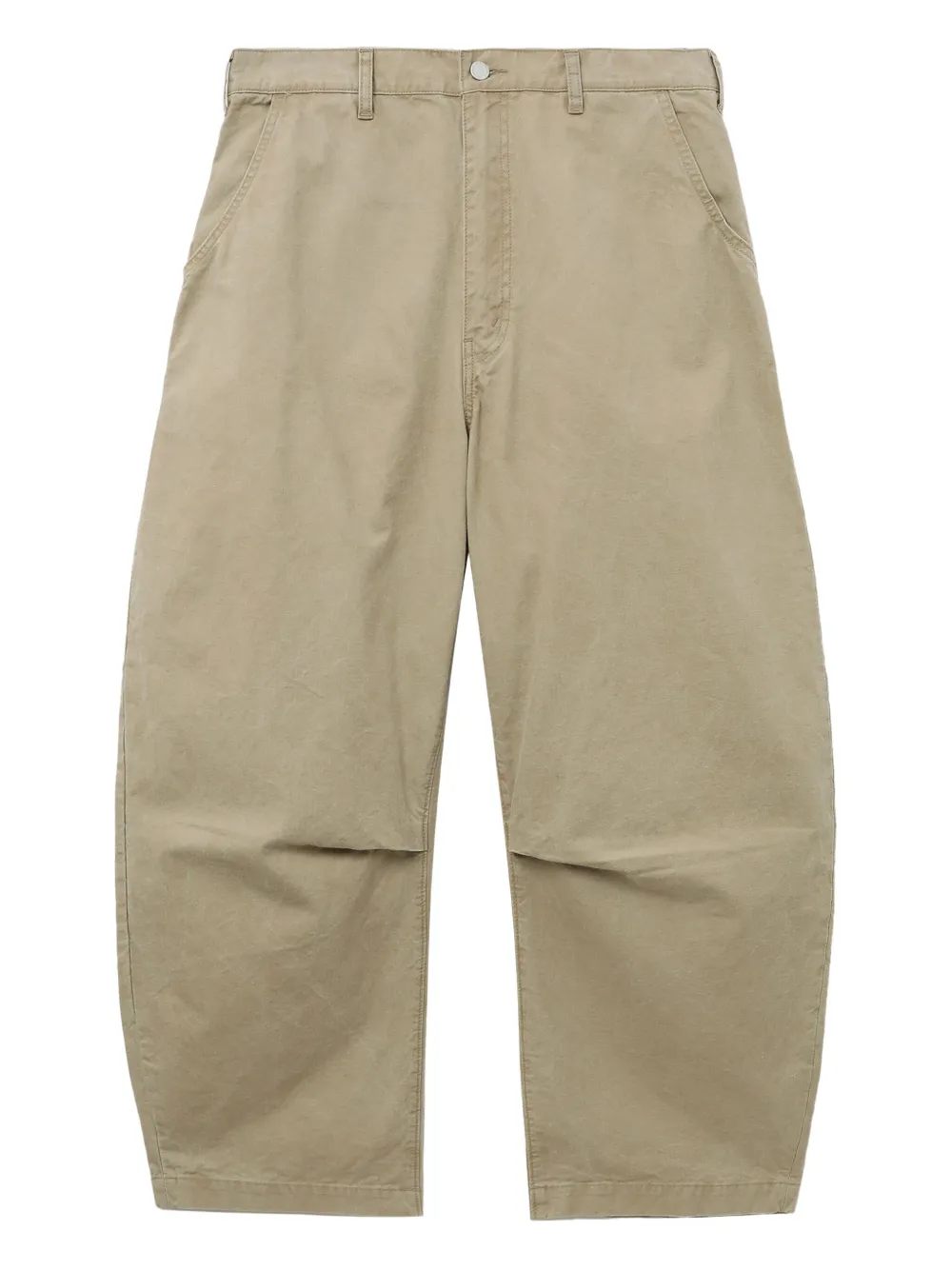 Comme des Garçons Homme patch-pocket cotton trousers - ニュートラル Comme des Garçons Homme patch-pocket cotton trousers - ニュートラル