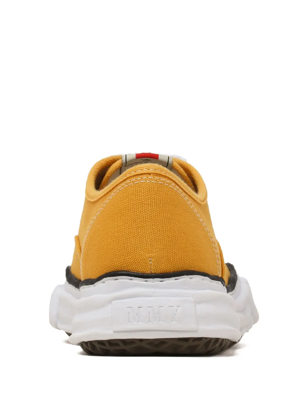 Maison MIHARA YASUHIRO Baker lace-up sneakers Yellow