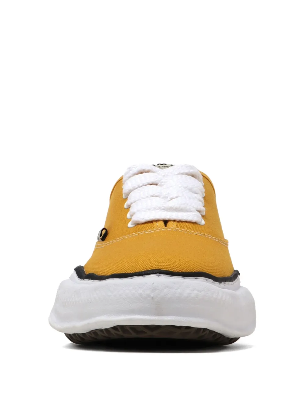 Maison MIHARA YASUHIRO Baker lace-up sneakers Yellow
