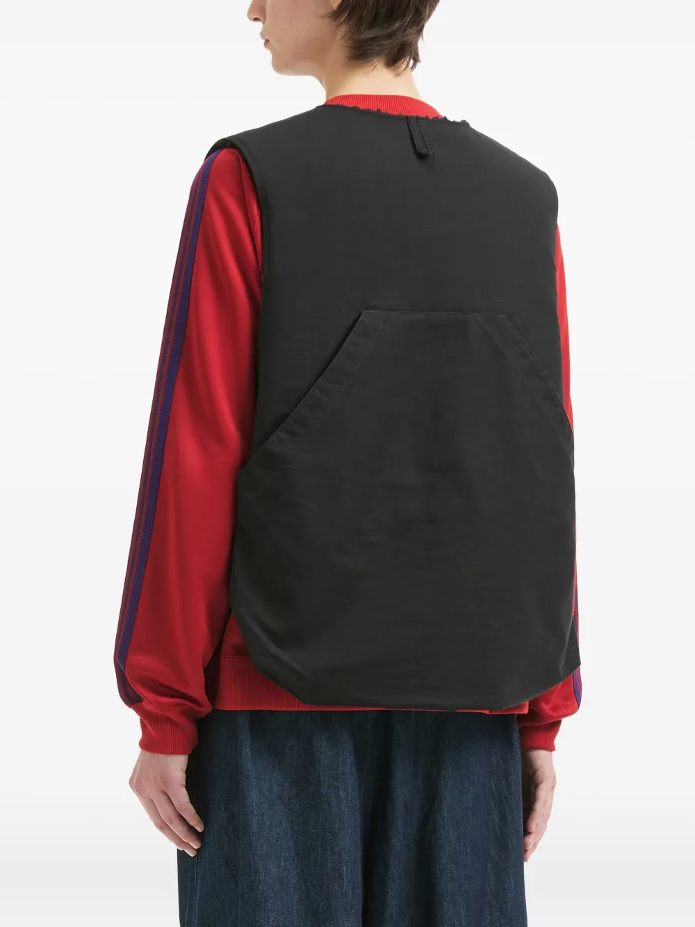 Engineered Garments Gilet met zakdetail Zwart