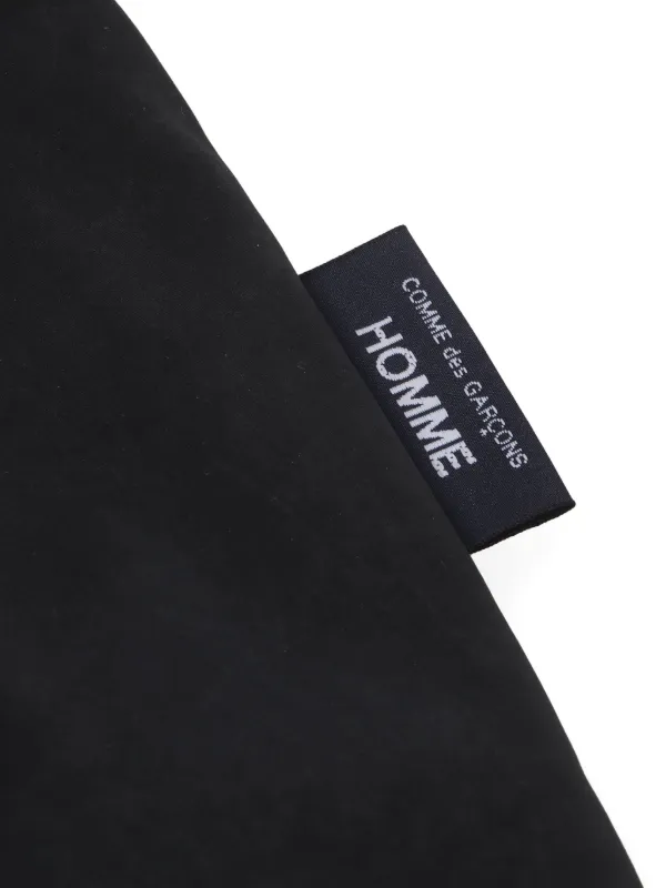 COMME des GARÇONS HOMME メッセンジャーバッグ ブラック Comme Des Garçons Homme ジップ メッセンジャーバッグ