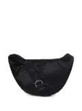 Comme des Garçons Homme curved zip messenger bag - Black