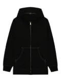 Comme des Garçons Homme contrast-stitching hoodie - Black