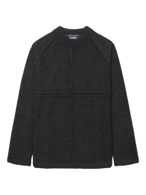 Comme des Garçons Homme seam-detail jumper