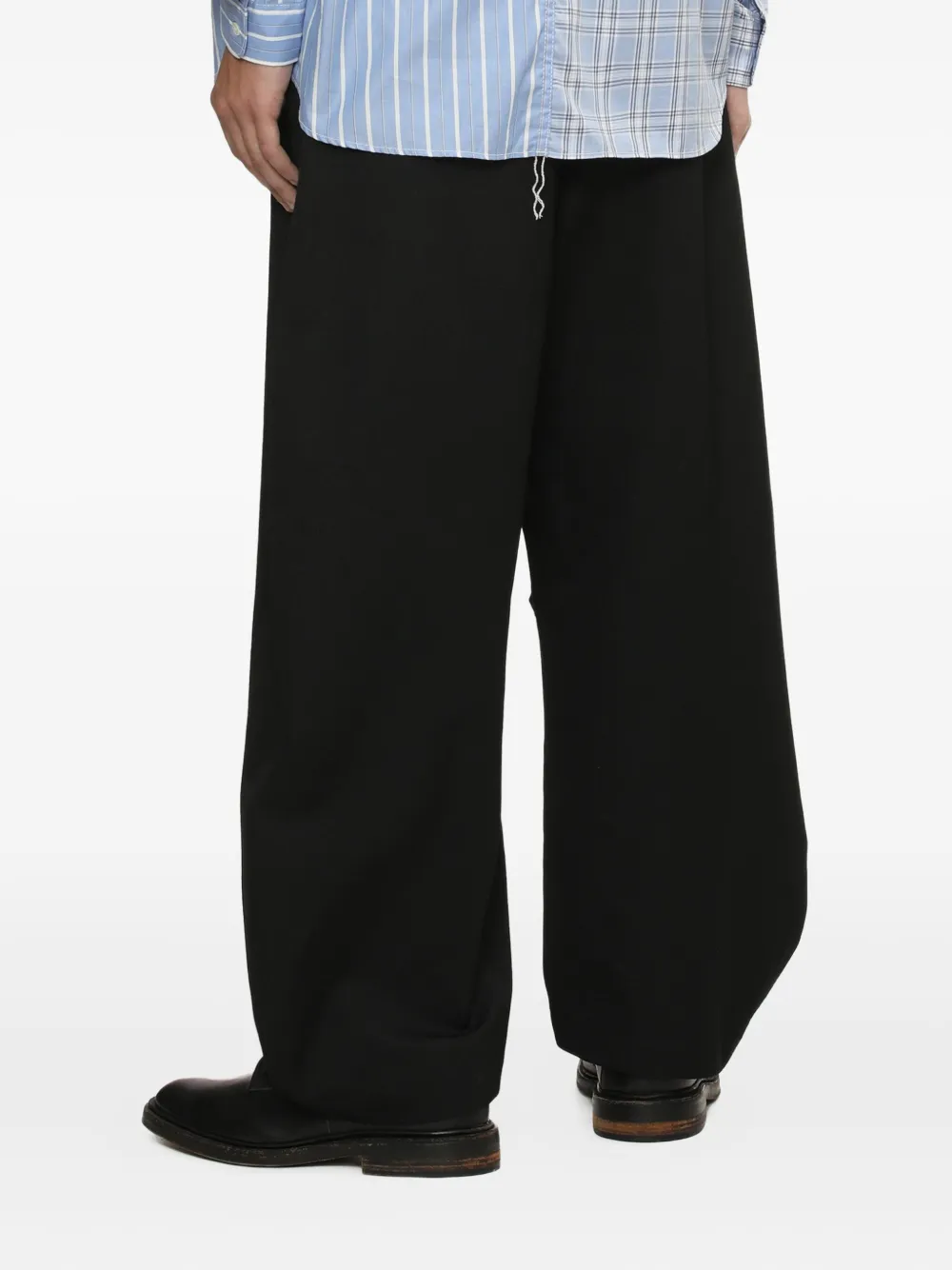 Comme Des Garçons Homme Deux Comme Des Garcons Homme Trousers Black In Black