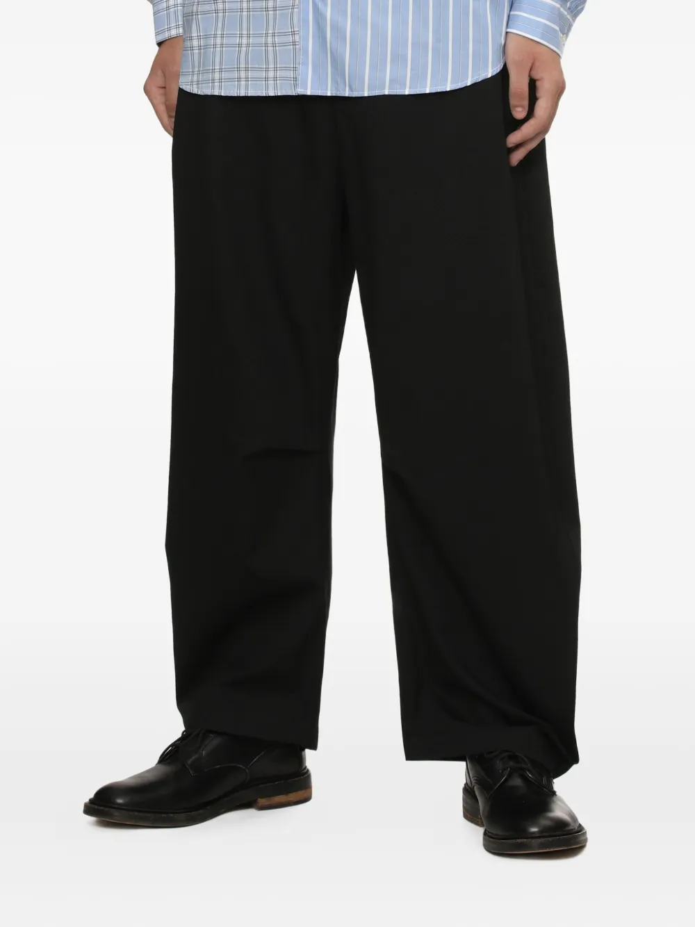 Comme Des Garçons Homme Deux Comme Des Garcons Homme Trousers Black In Black