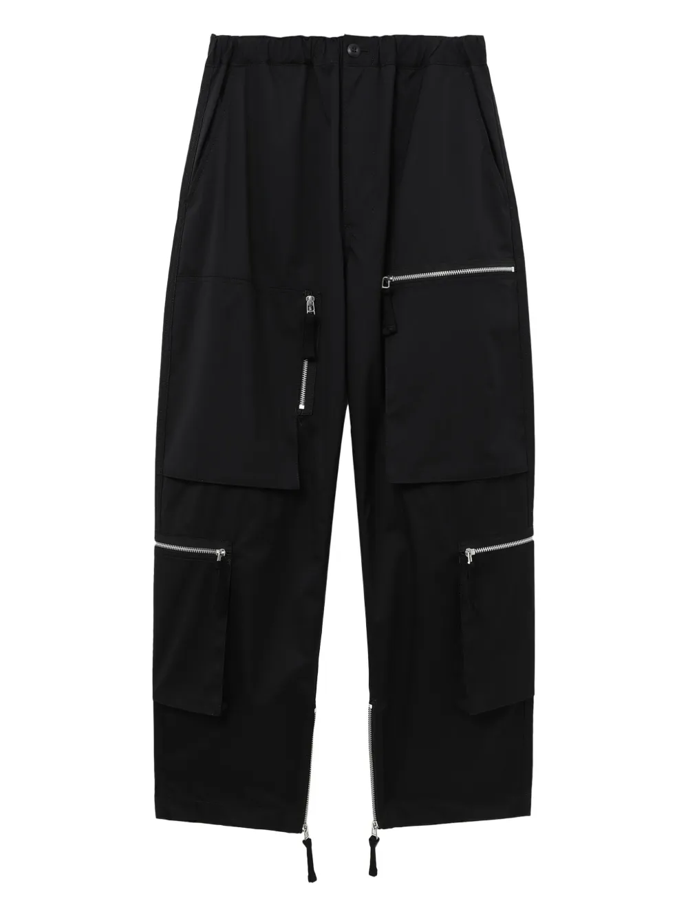 Comme des Garçons Homme zip-pocket cargo pants | Black | Image 1
