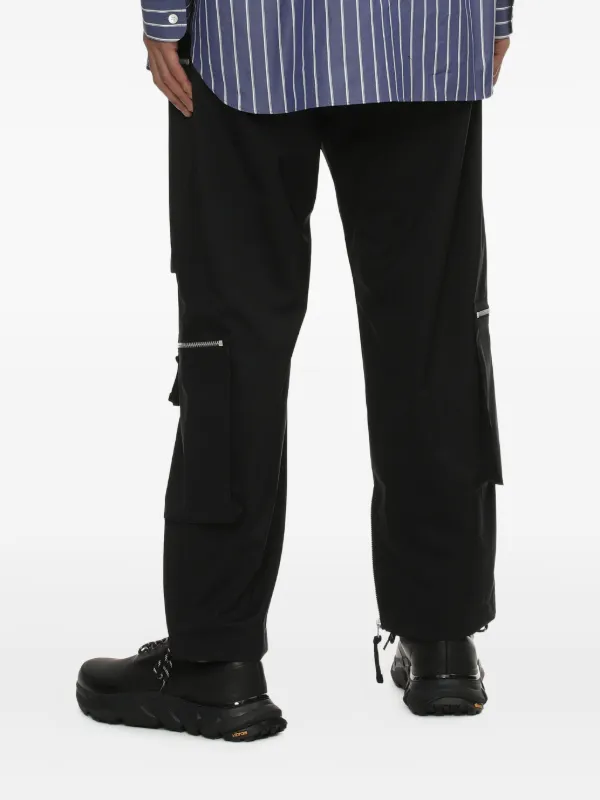 Comme Des Garçons Homme zip-pocket Cargo Pants | Black | FARFETCH