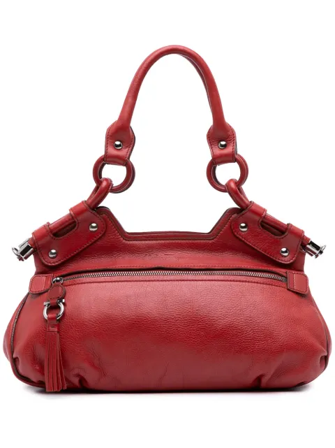 Ferragamo Pre-Owned 2000-2025 Leather Gancini shoulder bag