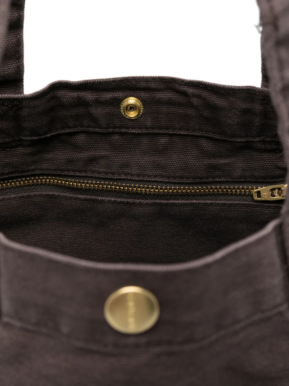 Carhartt WIP Bayfield shopper met zakdetail Bruin