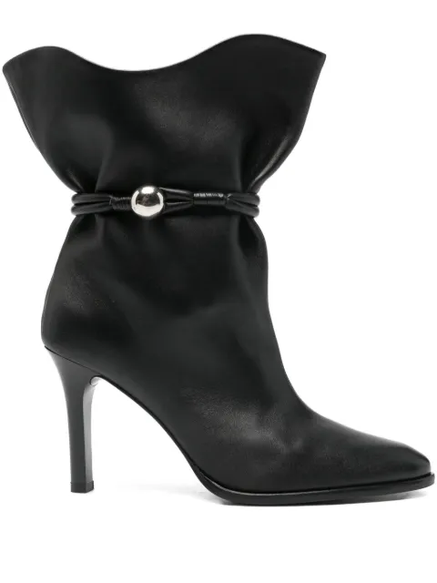 ISABEL MARANT ankle leather boots