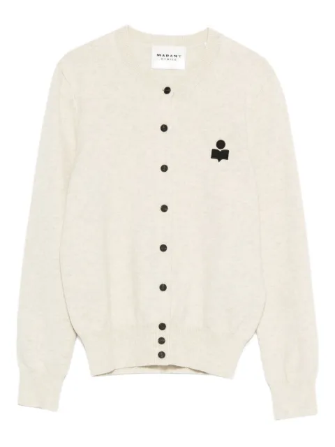 MARANT ÉTOILE embroidered-logo cardigan