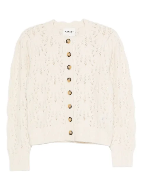 MARANT ÉTOILE cárdigan de tejido flojo con botones