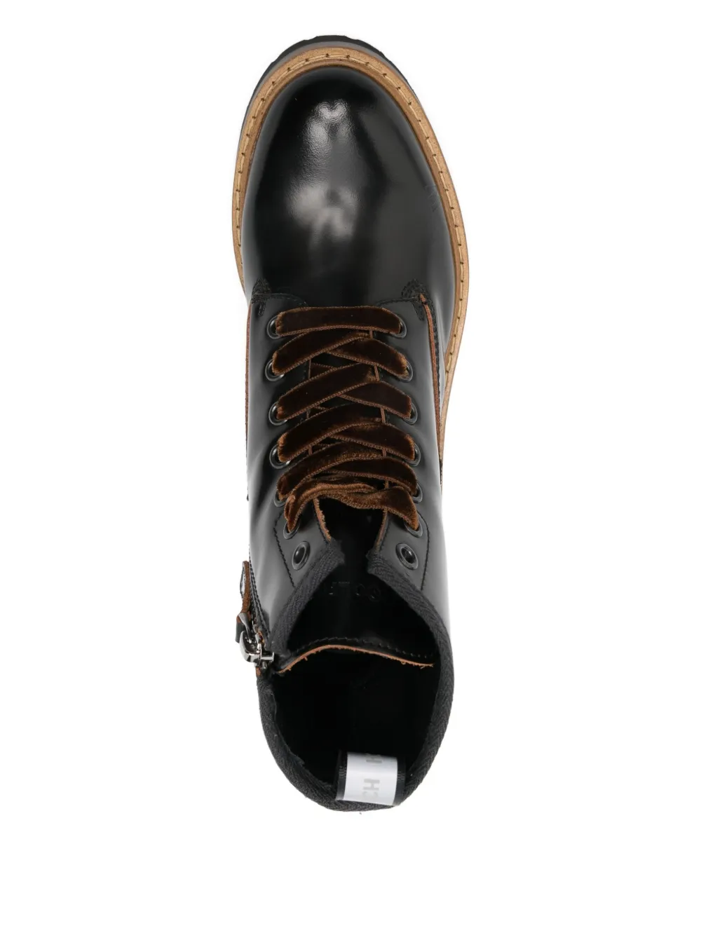 Woolrich Combat boots met veters Zwart