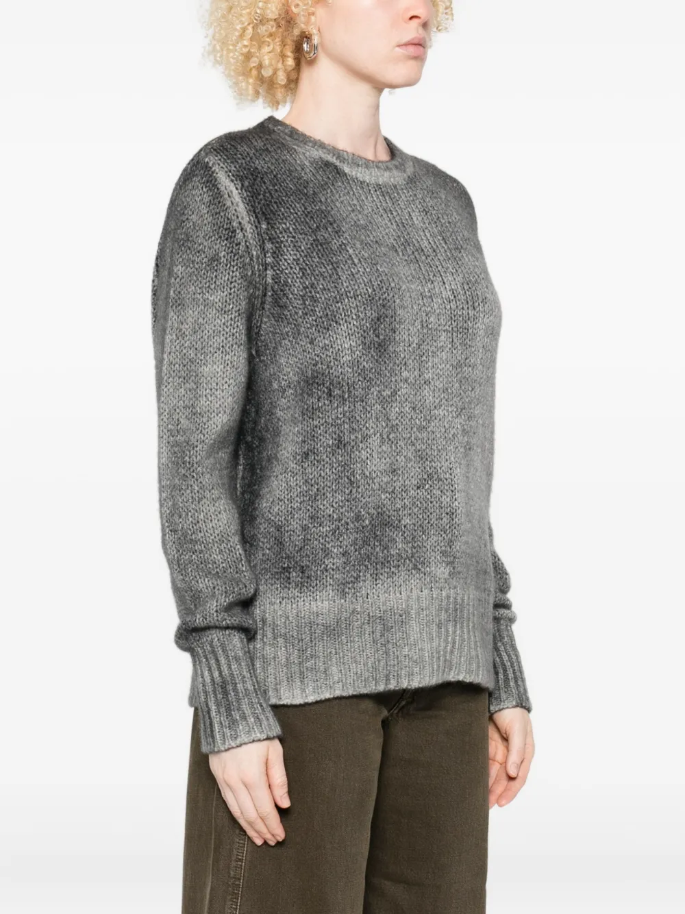 Avant Toi Cashmere Crewneck Pullover In Gray