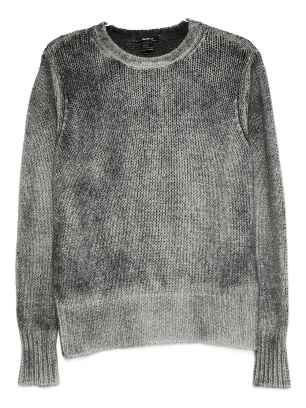 Avant Toi Cashmere Crewneck Pullover In Gray