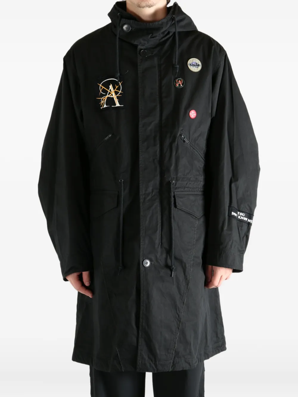 Undercover multi-pocket hooded coat | Parkas | Image 2