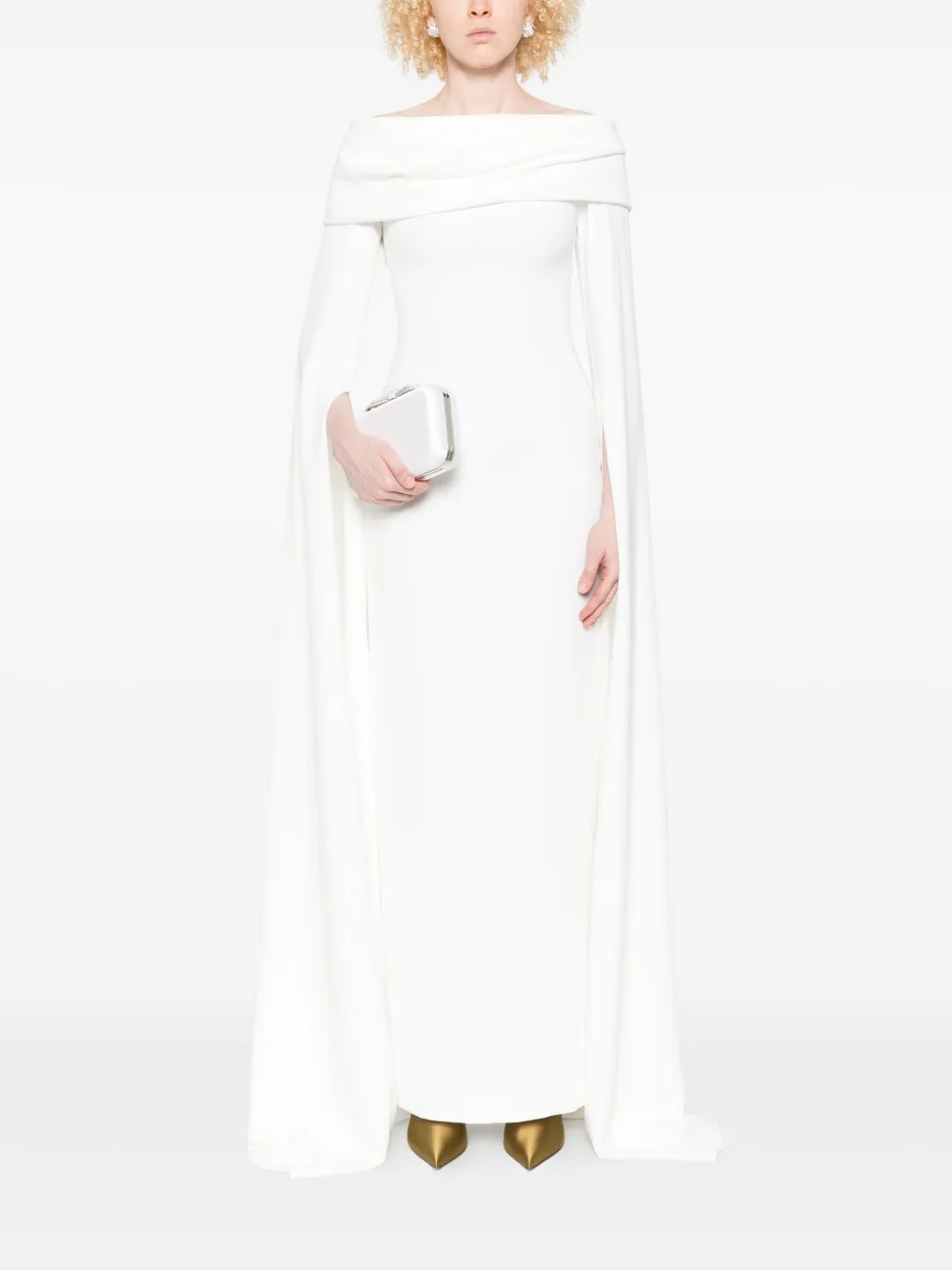 Solace London The Nuri draped maxi dress | Evening Dresses | Image 2