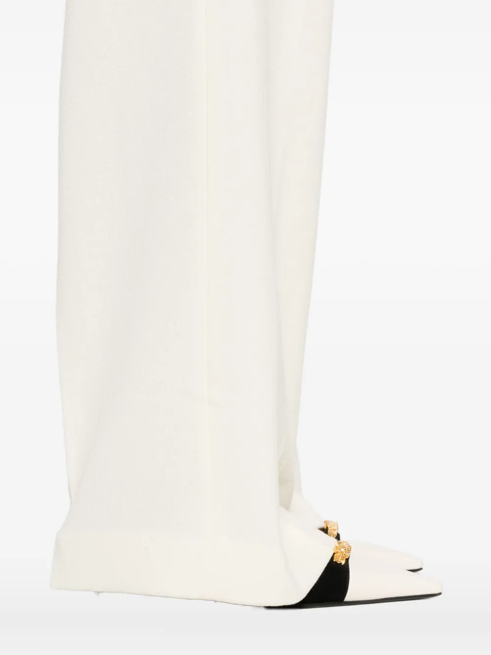 P.a.r.o.s.h Pleated Pants In White