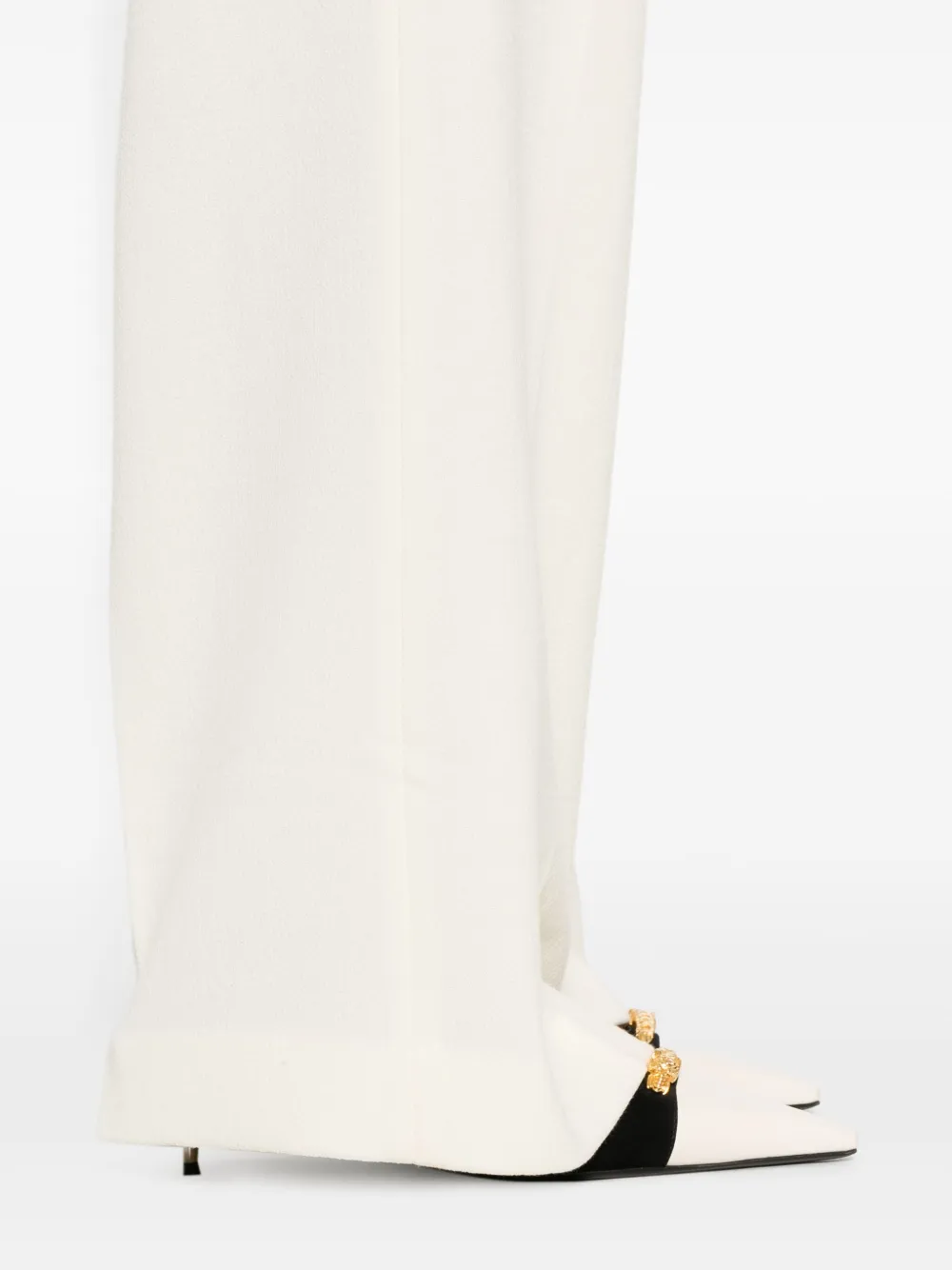 P.A.R.O.S.H. Geplooide broek Beige