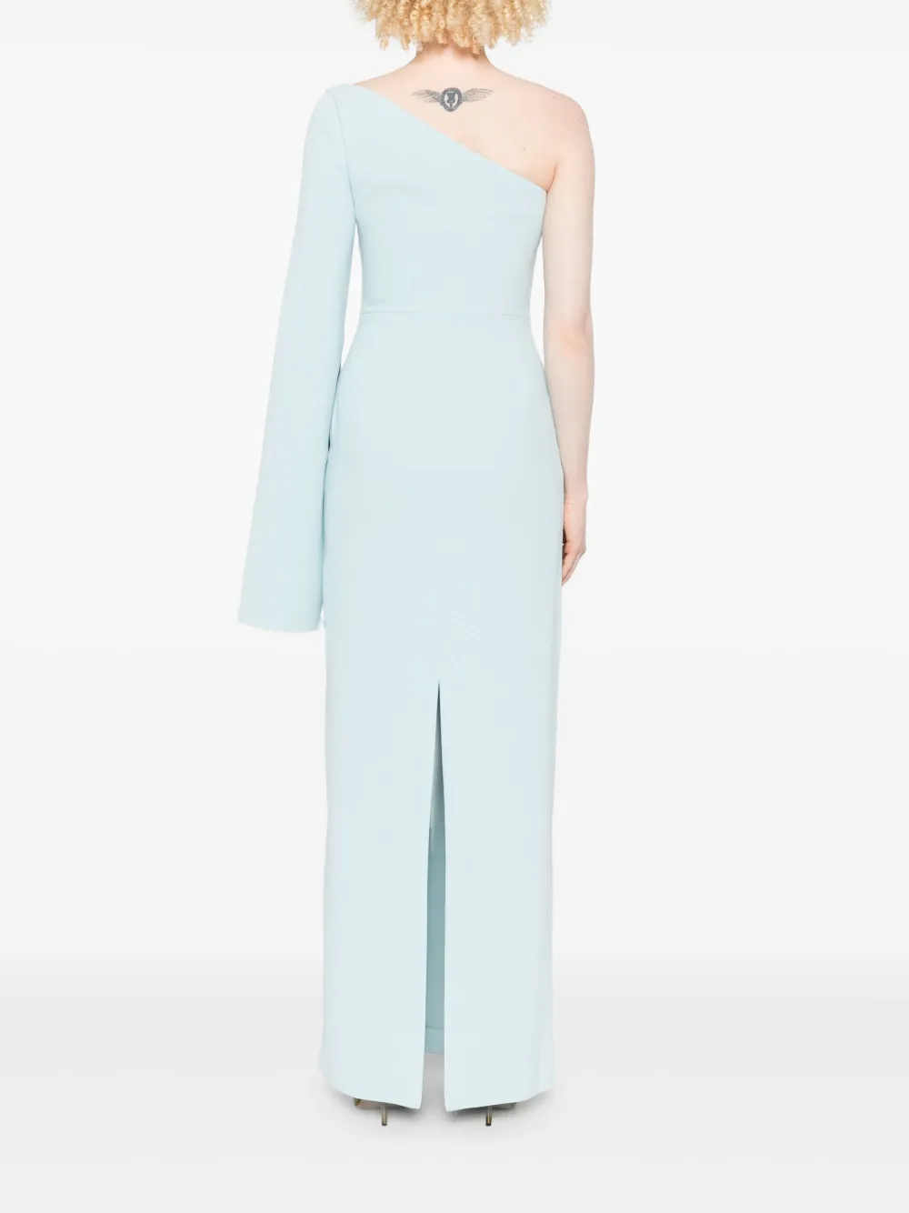 Solace London Asymmetrische midi-jurk Blauw