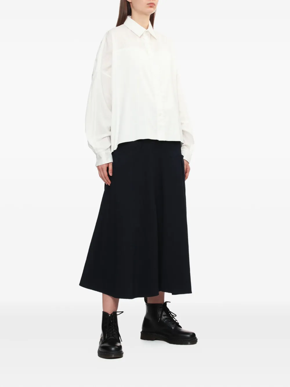 Y's buttoned shirt - Wit