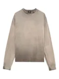 We11done ombre long-sleeve top - Neutrals