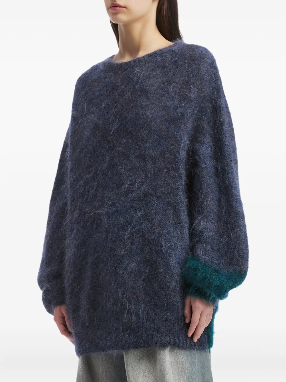 Y's Crew-neck Sweater In Blue