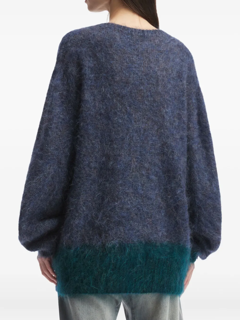 Y's Crew-neck Sweater In Blue