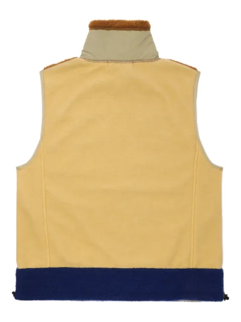Toga fleece jersey zip vest
